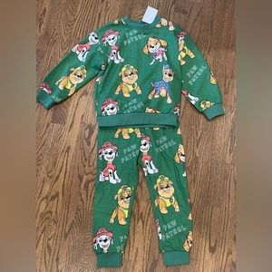 H&M Paw Patrol Outfit NWT